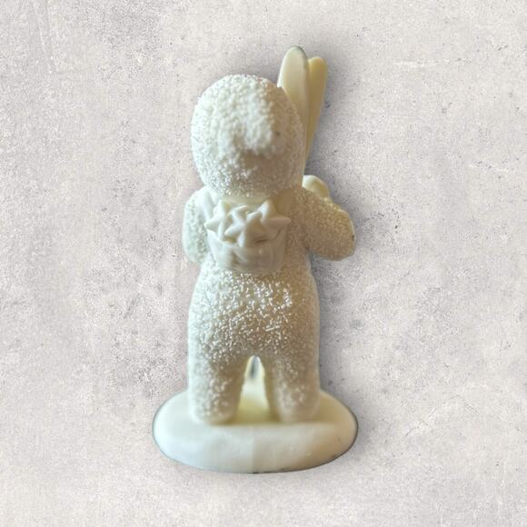 Dept 56 Snowbabies Lets Go Skiing Winter Tales Porcelain Figurine #6185-2 - Picture 3 of 8